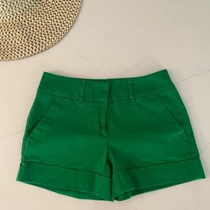 New York & Company Cotton Green Shorts